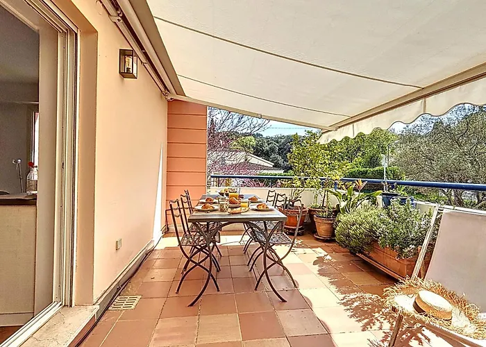 Cap Dantibes Duplex Terraces & Nearby شقة *